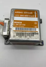 95T03730489 блок управления AirBag (SRS) Audi A4 S4 B5 8D 1997