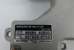 4079330750 блок управління airbag (srs) Nissan Micra 1997