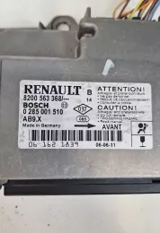061621639 блок управління airbag (srs) Renault Clio III 2007
