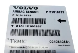 010112100267 блок управління airbag (srs) Volvo XC60 2010