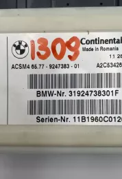 11B1960C01201 блок управління airbag (srs) BMW X3 F25 2012