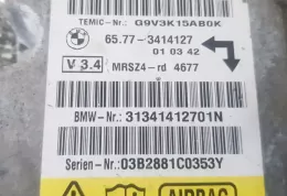 3414127 блок управління airbag (srs) BMW 5 E60 E61 2007