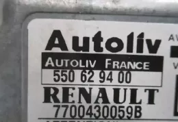 7700430059 блок управління airbag (srs) Renault Megane I 1997