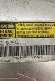 16218101 блок управління airbag (srs) Chevrolet Trans Sport 1997