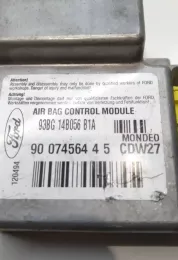 9007456445 блок управления AirBag (SRS) Ford Mondeo MK II 1998