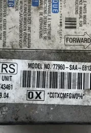 77960SAAE812M1 блок управління airbag (srs) Honda Jazz 2004