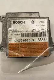 8P0969655D блок управління airbag (srs) Audi A3 S3 8P 2005