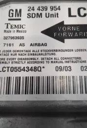 LCT0554348Q блок управления AirBag (SRS) Opel Corsa C 2005