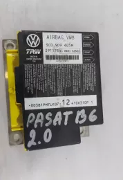 3C0908605M блок управління airbag (srs) Volkswagen PASSAT B6 2007