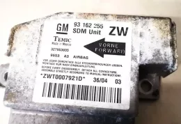 93162255ZW блок управління airbag (srs) Opel Tigra B 2005