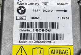 00B2645H1947C блок управління airbag (srs) BMW 3 E46 2003