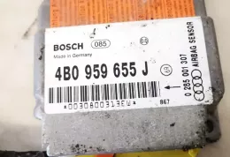 0258001307 блок управления AirBag (SRS) Audi A6 S6 C5 4B 1998