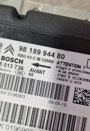0285013736 блок управління airbag (srs) Citroen Jumpy 2019