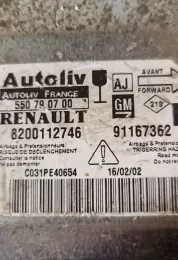 550780700 блок управления AirBag (SRS) Renault Trafic II (X83) 2006