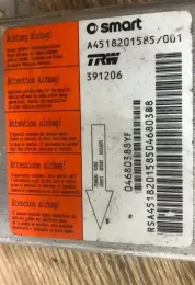 A4518201585 блок управління airbag (srs) Smart ForTwo II 2012