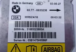 E3A2293 блок управления AirBag (SRS) BMW X5 E53 2000