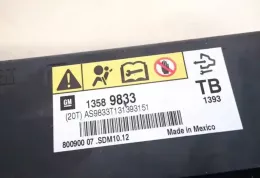 80090007 блок управління airbag (srs) Opel Insignia A 2013