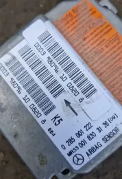 1809610082D блок управления AirBag (SRS) Mercedes-Benz A W168 2000