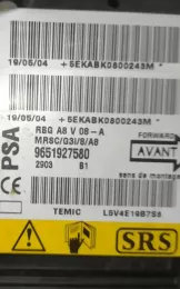 6546H2 блок управління airbag (srs) Citroen C3 2002