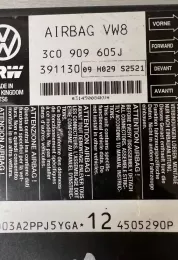 4505290P блок управління airbag (srs) Volkswagen PASSAT B6 2006