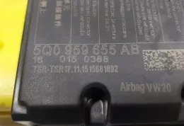 5Q0959655ABZ00 блок управління airbag (srs) Audi A3 S3 8V 2015