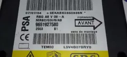 9809478580 блок управления AirBag (SRS) Citroen C3 2002