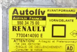 7700414090E550347500 блок управления AirBag (SRS) Renault Megane I 1999
