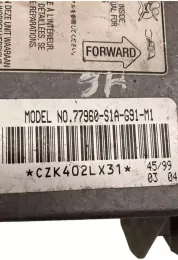 CZK402LX31 блок управління airbag (srs) Honda Accord 2002