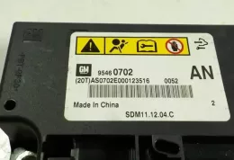 AS0702E000123516 блок управління airbag (srs) Opel Antara 2012