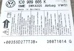36071014G блок управления AirBag (SRS) Skoda Fabia Mk2 (5J) 2008