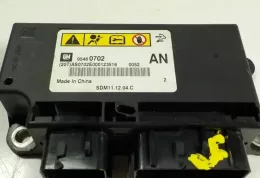 AS0702E000123516 блок управління airbag (srs) Opel Antara 2012