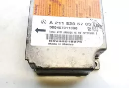 500407011096 блок управления AirBag (SRS) Mercedes-Benz E W211 2004