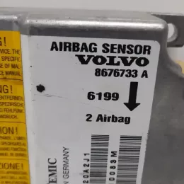 8676733A блок управління airbag (srs) Volvo C70 2000