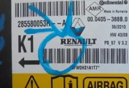 285580053R блок управління airbag (srs) Renault Megane III 2009