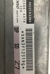 XAN3F12519G блок управління airbag (srs) Subaru Legacy 2001