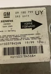 UYS0378456S блок управління airbag (srs) Opel Astra J 2010