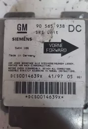 D080014639X блок управления AirBag (SRS) Opel Omega B1 1998