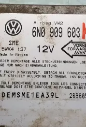 6N0909603K блок управления AirBag (SRS) Volkswagen Polo 2002