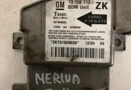 ZKT01928035 блок управління airbag (srs) Opel Meriva A 2006
