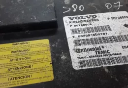 T007021500197 блок управління airbag (srs) Volvo S80 2007