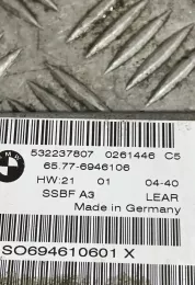 532237807 блок управления AirBag (SRS) BMW 7 E65 E66 2005