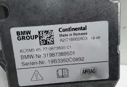 A2C16862603 блок управління airbag (srs) BMW 1 F40 2019