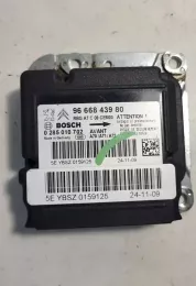 YBSV0159125 блок управління airbag (srs) Peugeot 207 2009