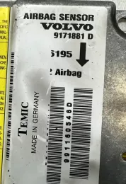 9171881D блок управления AirBag (SRS) Volvo S70 V70 V70 XC 1999