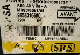 48800 блок управління airbag (srs) Citroen C3 2002