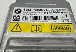 0265020698 блок управления AirBag (SRS) BMW X3 F25 2015