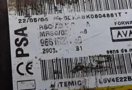 965192780 блок управления AirBag (SRS) Citroen C3 2002