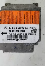 500412081654 блок управления AirBag (SRS) Mercedes-Benz E W211 2004