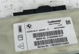 31933095101F блок управління airbag (srs) BMW 7 F01 F02 F03 F04 2009