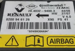28403294003 блок управління airbag (srs) Dacia Sandero 2009